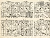 Rock County - Newak, Beloit, Fulton, Johnstown, Porter, Avon, Wisconsin State Atlas 1930c